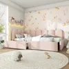 Odikalo Polsterbett Kinderbett Jugendbett Schubladen Produktbild-Vorschau 4