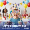 Party-Set Happy Birthday 36tlg. bunt Pappe Pappbecher Produktbild-Vorschau 3