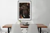 MuchoWow® MuchoWow® Gerahmtes Poster Elefant - Blumen - Produktbild-Vorschau 4