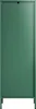The back view of a green metal display cabinet. Anteprima dell’immagine prodotto