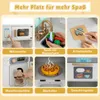 COSTWAY Kinderküche, Eck-Spielküche mit Kochzubehör, Spüle, Produktbild-Vorschau 7