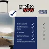 MuchoWow® Koffer Handgepäck Trolley Rollkoffer Kleine Produktbild-Vorschau 6