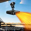 12 V Autoheizung mit Temperaturanzeige, 150 W, 360° drehbar Náhled obrázku produktu