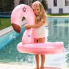 Swim Essentials Bouée 95 cm Flamant rose or Voir les images du produit 4
