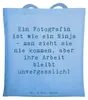 Mr. & Mrs. Panda Shopping Tasche Spruch Fotografin Ninja - Produktbild-Vorschau 1