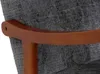 Close-up of a chair armrest and fabric. Podgląd zdjęcia produktu