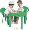 Table africaine en plastique pour enfants - vert clair Voir les images du produit 3