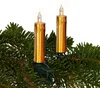 Lichterkette Mini Weihnachten Baum Deko 20 Kerzen gold Produktbild-Vorschau 9