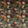 SCHÖNER LEBEN. Kissenhülle Samt Vintage Rosen Blumen mint Produktbild-Vorschau 3