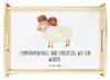 Mr. & Mrs. Panda Tablett Sternzeichen Widder - Weiß - Produktbild-Vorschau 1