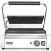 Grill de contact Panini rainuré en haut et en bas, longueur Voir les images du produit 1