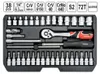 YATO Set d'outils 38 pcs. métal noir YT-14471 Voir les images du produit 11