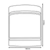 EGLO Applique murale d'extérieur Cerno 40 W argenté 30191 Voir les images du produit 3