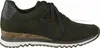 Marco Tozzi  Damenschuhe Schnürschuhe Sportive Sneaker Grün Produktbild-Vorschau 2