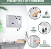 bremermann Magnettafel aus Metall, beschreibbar, viel Produktbild-Vorschau 2