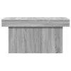 vidaXL Couchtisch Grau Sonoma 80x55x40 cm Holzwerkstoff Produktbild-Vorschau 5