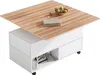 Stolik kawowy Sweiko 100x50x52 cm na 4 kółkach, Podgląd zdjęcia produktu 15