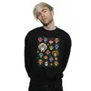 Disney - "Coco" Sweatshirt für Herren BI16142 (S) (Schwarz) Produktbild-Vorschau 2