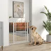 PawHut Barriera di sicurezza per cani 76-104 cm, chiudibile Anteprima dell’immagine prodotto 2