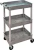 Etagenwagen grau 61,0 x 46,0 x 98,0 cm Produktbild-Vorschau 1