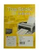 Top Stick 8714, Weiß, Selbstklebendes Druckeretikett, A4, Produktbild-Vorschau 4