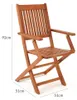 CASARIA® Balkonmöbel Set 2 Personen Holz FSC®-zertifiziert Produktbild-Vorschau 6