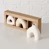 Set di vasi decorativi METTY, 3 pezzi, H 10 cm Anteprima dell’immagine prodotto 2