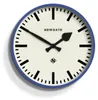 Newgate Number Three Railway - Wanduhr - Kobaltblau Náhled obrázku produktu 1
