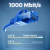 deleyCON 25m CAT.6 Ethernet Gigabit LAN Netzwerkkabel RJ45 Produktbild-Vorschau 2