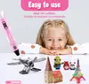 MM Brands 3D pero pro děti, 10 barev s extra dlouhým Náhled obrázku produktu 2