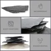 Aquarium Natursteine Schieferplatten Deko schwarz grau 1 Produktbild-Vorschau 3