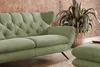 KAWOLA Sofa CHARME 2,5-Sitzer Cord olivgrün Produktbild-Vorschau 3