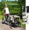 Remorque vélo pour chien WoofRider multifonction, Pliable, Voir les images du produit 4