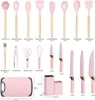 Elitehoff ensemble de couteaux et d'ustensiles de cuisine Voir les images du produit 6