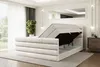 ALTDECOR Boxspringbett mit Fußteil, 2 Matratzen und Topper Produktbild-Vorschau 3