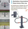ACXIN Parkplatzsperre Klappbar aus Eisen Parkplatzsperren Produktbild-Vorschau 3