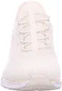 A close-up, front-facing view of a beige sneaker. Produktbild-Vorschau