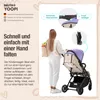 Daliya® YOOPI Reisebuggy, faltbar, mit Teleskopgriff, Produktbild-Vorschau 9