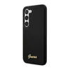 Guess Silikon Script Metal Logo - Samsung Galaxy S23 Hülle Produktbild-Vorschau 3