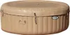 A tan inflatable hot tub with a lid. Náhľad obrázku produktu