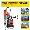 Perceuse magnétique VEVOR 1200 W Perceuse magnétique 13000 Voir les images du produit 7