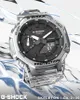 Casio G-Shock Uhr Armbanduhr GA-2100SKE-7AER transparent Produktbild-Vorschau 4