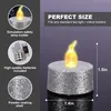 12 Stück LED Kerzen, batteriebetriebene Led-Teekerzen Produktbild-Vorschau 6