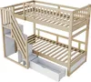Patrová postel Sweiko z masivu 90x200 cm, S vysokým Náhled obrázku produktu 11