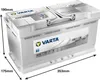 Autobaterie Varta Silver Dynamic AGM 95Ah, 12V, 850A, A5 Anteprima dell’immagine prodotto 9