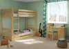 Etagenbett hohes Bett Kiefer natur Massivholz 90x200 cm Produktbild-Vorschau 5