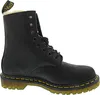 A black Dr. Martens boot shown from the side. Produktbild-Vorschau