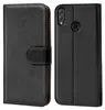 A black flip case for a smartphone is shown from the front and back. Anteprima dell’immagine prodotto