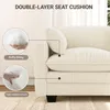 Divano ad angolo a U BEALIFE 320x76x91 cm | 4 posti + 2 Anteprima dell’immagine prodotto 5