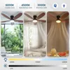 Deckenventilator mit Beleuchtung, Φ106cm, DC Motor 6 Produktbild-Vorschau 2